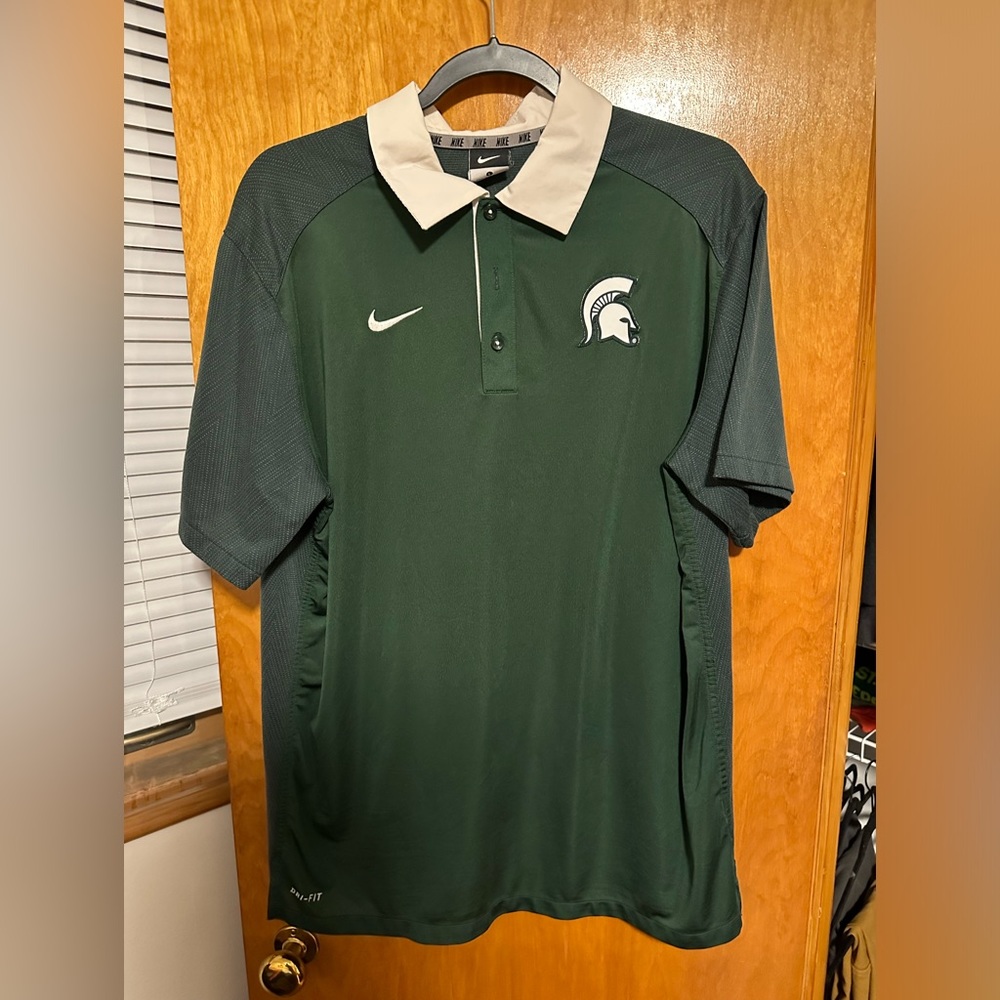 Michigan State University Nike Golf Polo